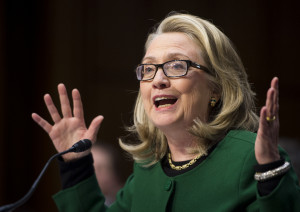 Clinton testifies during the Senate Foreign Relations Committee ...