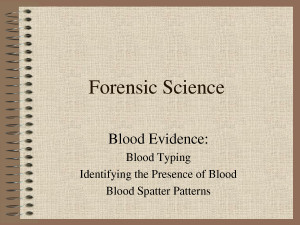 Forensic Science - PowerPoint - PowerPoint by zhangyun