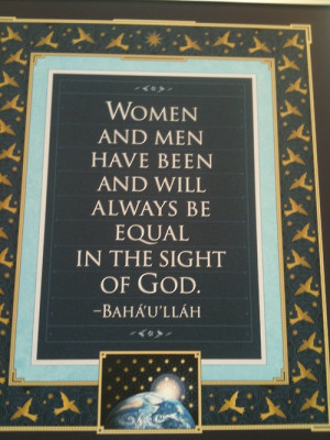 equality #baha'i #Baha'u'llah #quote