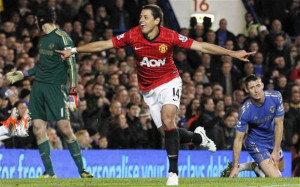 Javier Hernandez Scored The Winner For Manchester United Photo Ap ...