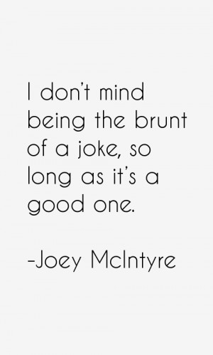 Joey McIntyre Quotes & Sayings