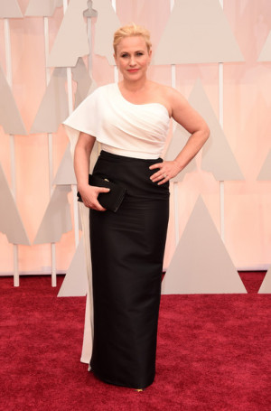 Patricia Arquette in Rosetta Getty & Rosanna Arquette - 2015 Oscars