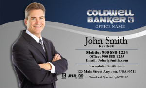 coldwell banker real estate business cards