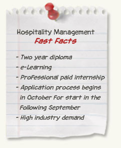 Hospitality Management diploma at SAIT - Fast Facts: two year diploma ...