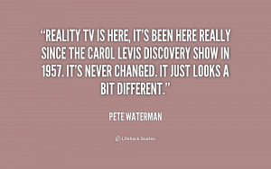 reality tv quote 2