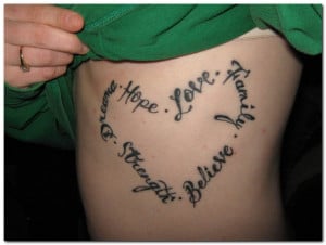 Love You Tattoos Designs .....