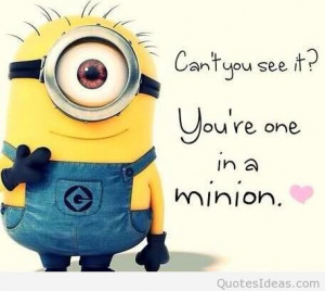 Funny minions love cartoons quotes and sayings 2015 2016