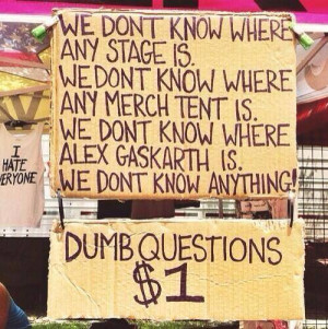 funny quote stage all time low merch Alex Gaskarth question Warped ...