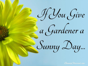 If you give a Northeast Ohio gardener a sunny day in March,