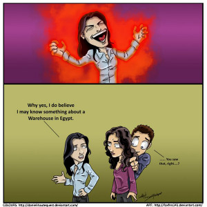 Warehouse 13: Crazy H.G. Wells by DanieliHautequest