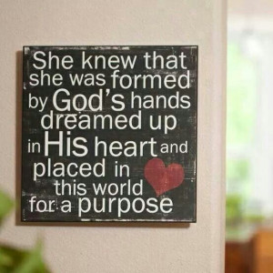 You have a purpose