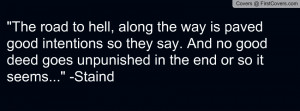 Staind Quote Profile Facebook Covers