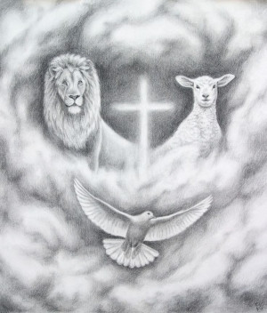... God Tattoo Lion, Lion Of Judah, Prophet Art, Christian Drawings, God