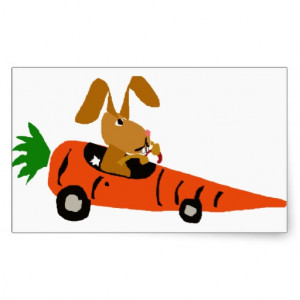 ta_funny_bunny_rabbit_driving_carrot_car_cartoon_sticker ...