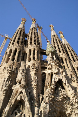 Sagrada Familia The Antonio Gaud Barcelona
