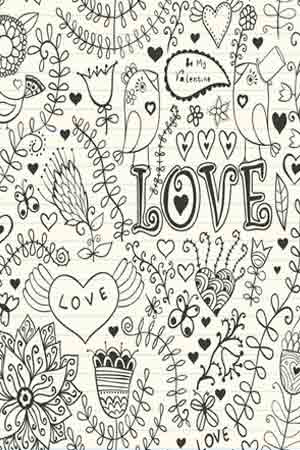 Drawings Of Love Quotes Drawing of romantic flowers