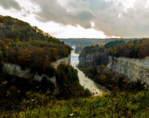 Waterfalls at Letchworth State Park in Castile, NY 8x10 Lustre Print ...