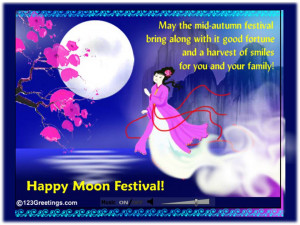 These are the festival cards mid autumn ecard happy moon card Pictures