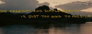 Like Most Into The Wild Memorable Shots And Quotes