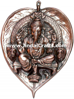 Sculptures -> Ganesha Sculptures -> Lord Ganesha Wall Hanging ...