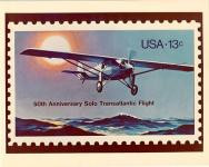 ... anniversary charles lindbergh stamp charles lindbergh flight a 13