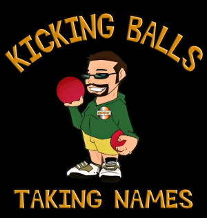 Funny Kickball Uniforms Re: company kick ball game.