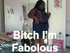 youtube bitch i'm fabulous ices ices brown animated GIF