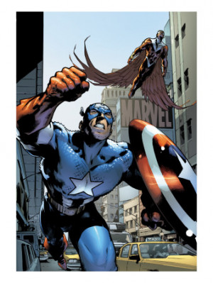 Captain America And Falcon