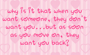 Quotes About Wanting Someone Back