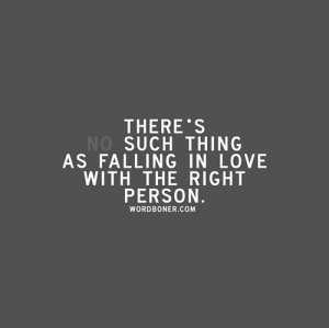 falling, falling for you, love, quote, words, wrong
