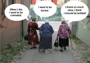 old ladies...wine funnies :D