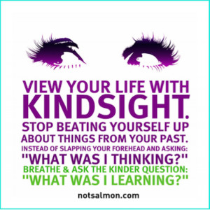 Karen Salmansohn on hindsight #SheQuotes #Quote #life #learning # ...