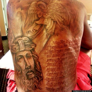 Kevin Durant's New Back Tattoo May Have A Misspelling In It (PHOTOS)