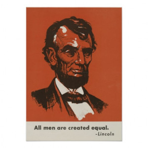 Famous quotes: Abraham Lincoln Poster