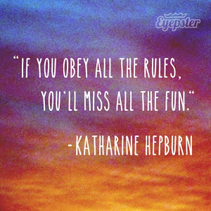 TGIF #Quotes #KatharineHepburn #love #weekend inspiration Quotes ...