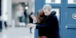 doctor who deep breath peter capaldi clara hug