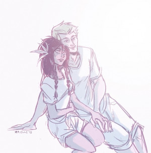 ... Jason Grace And Piper Mclean, Percy Jackson Jaspe, Half Blood, Book