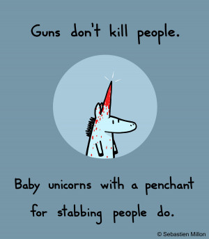 Baby Unicorns Are Dangerous by sebreg