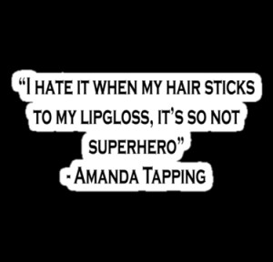 Quotes by Amanda Tapping