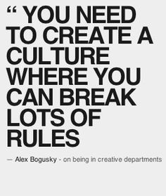 via gregmelander more rules breakers creative breaking creative thrive ...