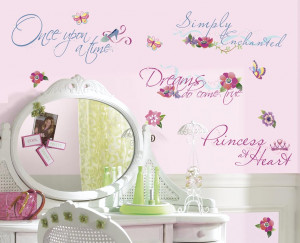 Princess Quotes Wall Sticker
