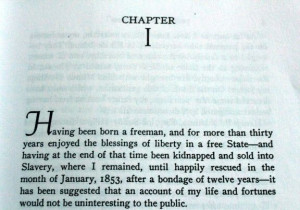 First line of Twelve Years a Slave by Solomon Northup | gimmesomereads ...