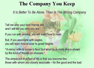 Choose Your Friends Carefully