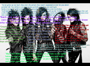 BLACK VEIL BRIDES INSPIRATIONAL QUOTES