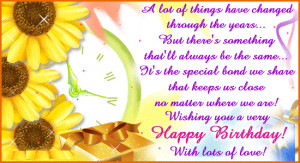 Happy Birthday Quotes for Family Members