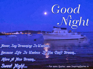 Good Night Quotes With HD Images Free Download