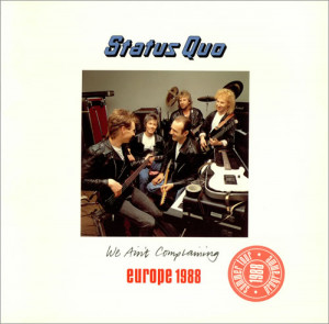 STATUS QUO We Ain 39 t Complaining UK 24 page 12 quot square tour ...