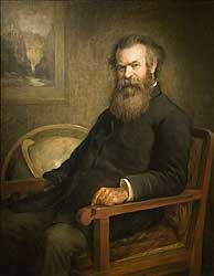 Portrait of John Wesley Powell which hangs at the National Portrait ...