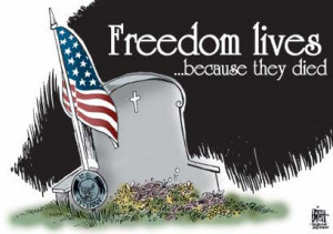 MORE cartoons about Memorial Day