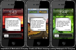 Quotes: Daily Inspiration & Wisdom with Lock Screen Wallpapers iPhone ...